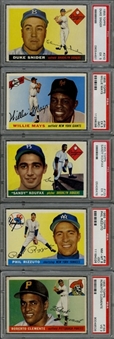 1955 Topps Baseball Complete Set (206)